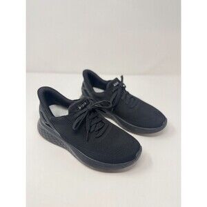 Kizik Adult Shoes Black Athens Athletic Low Top Sneaker Trainer Men 6.5 Womens 8